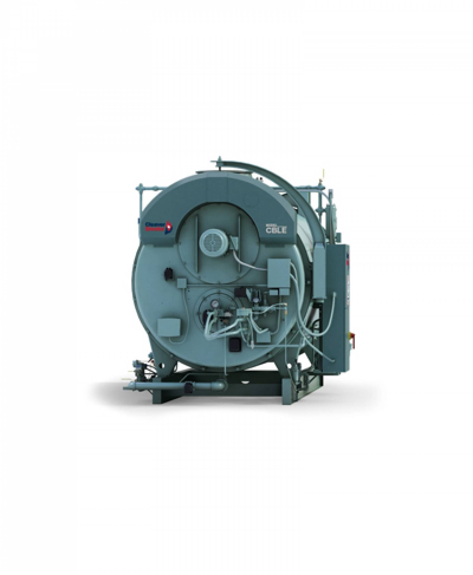CBLE Firetube Boiler Model CBLE-4D-700-50-150ST, 50HP 150PSI NG FIRED