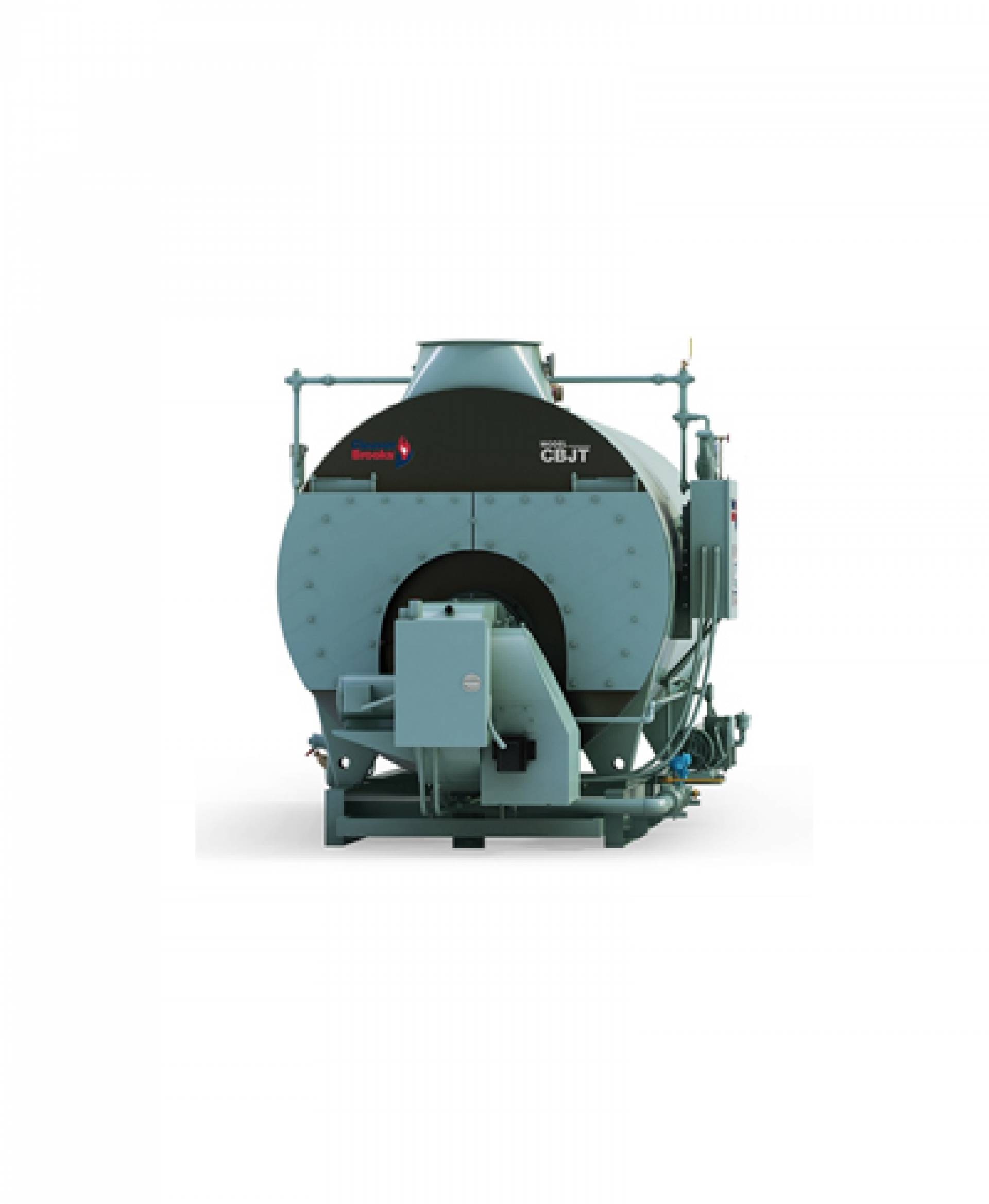 CBJT Firetube Boiler Model CBJT-2D-700-50-150ST, 50HP 150PSI NG FIRED